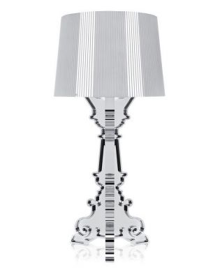 Bourgie Tischleuchte silber Kartell